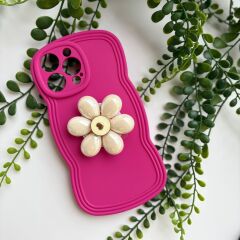 Pop socket Telefon Tutuculu Çift Şekilde Kullanılan Iphone 15 Kılıf